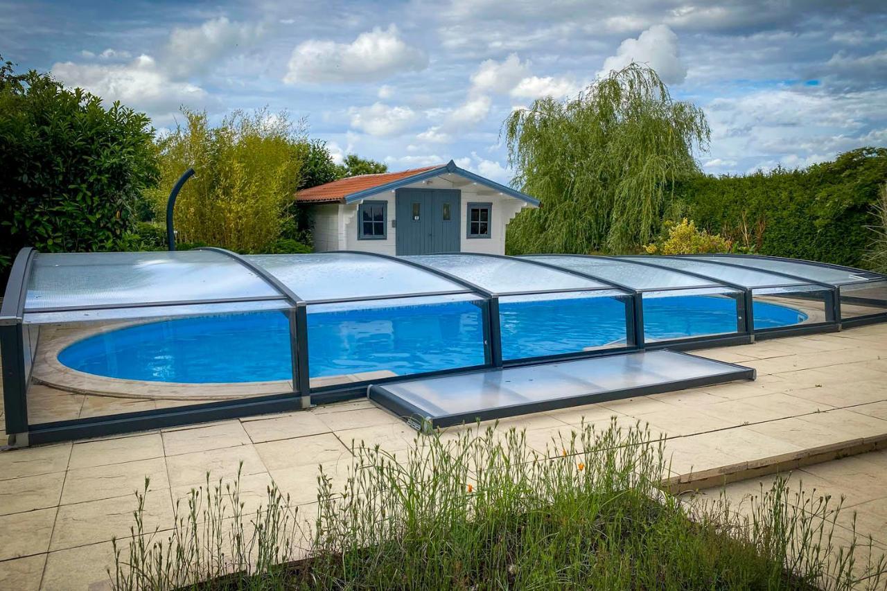 Villa 200M2 Avec Piscine Chauffee & Spa & Sauna & Kota-Grill Laval-sur-Vologne エクステリア 写真