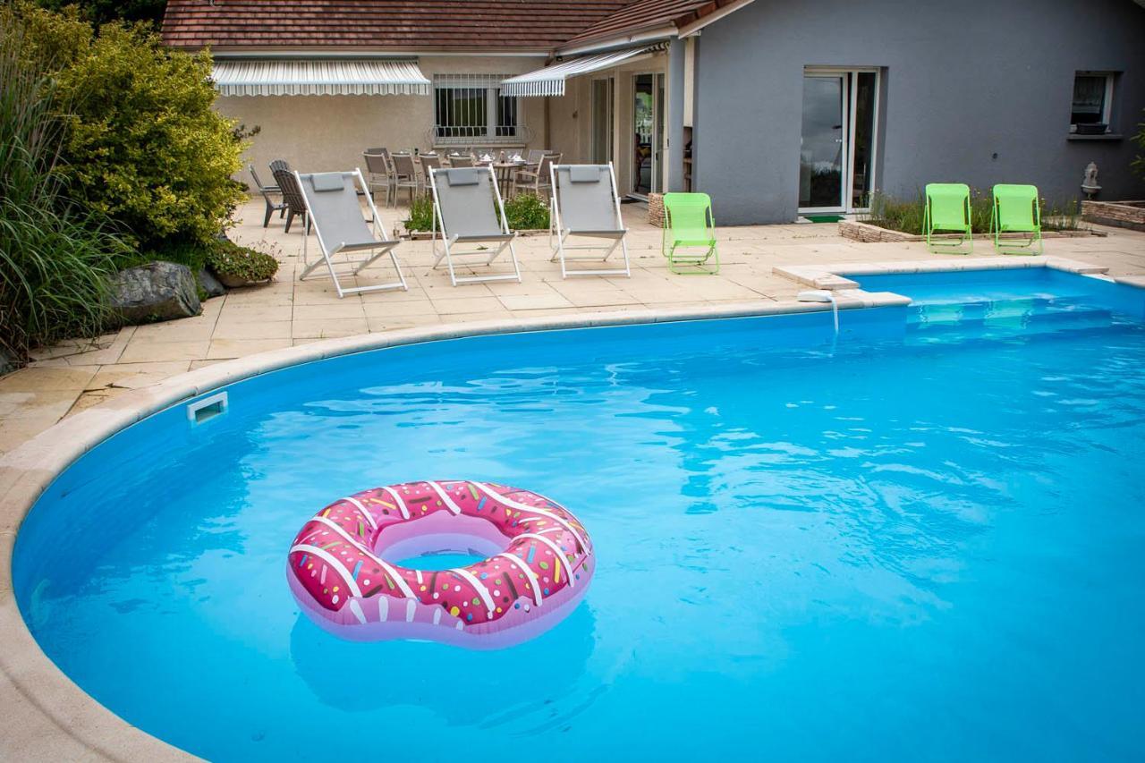 Villa 200M2 Avec Piscine Chauffee & Spa & Sauna & Kota-Grill Laval-sur-Vologne エクステリア 写真