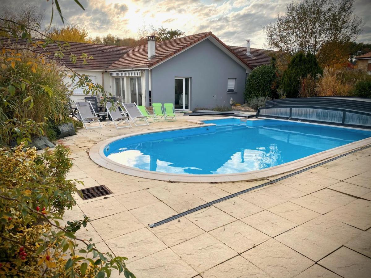 Villa 200M2 Avec Piscine Chauffee & Spa & Sauna & Kota-Grill Laval-sur-Vologne エクステリア 写真