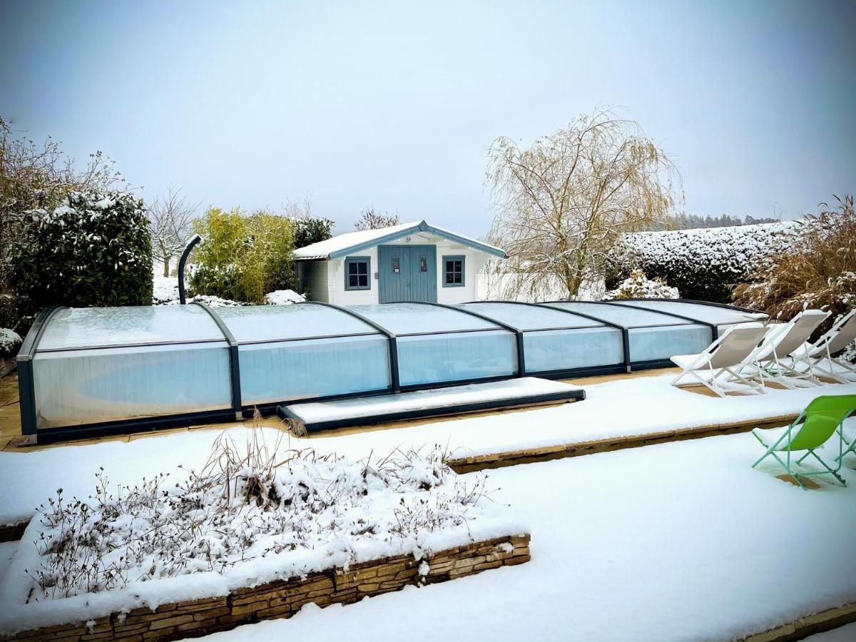 Villa 200M2 Avec Piscine Chauffee & Spa & Sauna & Kota-Grill Laval-sur-Vologne エクステリア 写真