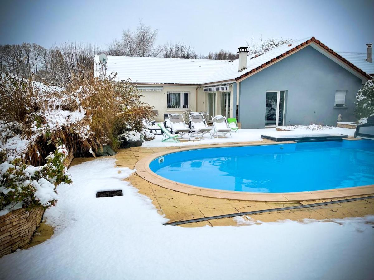 Villa 200M2 Avec Piscine Chauffee & Spa & Sauna & Kota-Grill Laval-sur-Vologne エクステリア 写真